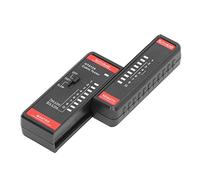 Phefop RJ45 RJ11 Network Cable Tester HT812A Wire Tester for Phone Line with Anti Burn Split Design Fast Slow Speed Test 8P 6P 4P 2P Shielded Cables