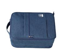 Phefop Shoe Bag, Multi-Functional Portable Shoe Storage Bag for Outdoor Use Oxford Cloth 200g Lightweight Ideal for Travel and Sports (Dark Blue)