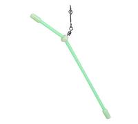 Phefop Small PVC Fishing Tube Balance 7cm-15cm, Quick and Convenient, Fluorescent Effect, with Hollow Design, Lightweight and Easy to Carry for Fisher Tackle Accessory (12cm (5 packs))