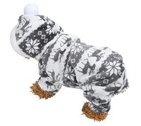 Phefop Soft Plush Dog Hoodies, Comfortable Cute Puppy Clothes 5 Sizes to Choose From Elastic Lines Bring Warmth and Comfort, Fashion Warm for Autumn Winter (XL)
