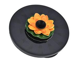 Phefop Solar Fountain Water Pump, Engineering Plastic, 4 Spraying Styles, 180L/H Rate for Bird Bath and Garden Pond (#1)