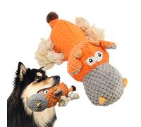 Phefop Squeaky Dog Toys, Dog Plush Toy with Built in Squeaker for Small Medium Pets Great for Tug of War and Playtime Kill the Time Indoor Outdoor Play