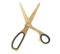 Phefop Stainless Steel Scissors, Simplified Modernity, Black and Golden, Aesthetic and Sharp, Ergonomically, for Office Home Sewing Arts and Crafts