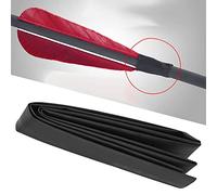 Phefop Tire Heat Contraction Tube with Small But Essential Accessory for Hunting, Made of Quality Rubber Material, 1 PC for Outdoor Shots Enthusiastic (Black)