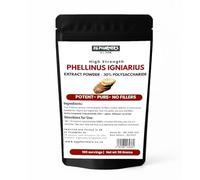 Phellinus Igniarius Extract Powder - 30% Polysaccharides | 50g (100 Servings) | Pure & Potent | Lab Tested | Supports Vitality, Balance & Immune Health | Packed in UK
