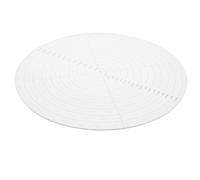 PHENOFICE 10in Acrylic Quilting Ruler Circular Center Design, Sewing Template Ruler for Visibility and Portable Use, for School and Sewing Projects