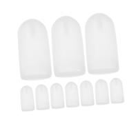 PHENOFICE 10pcs Replacement Pet Supply Squeakers for DIY Toy Repair 9.8cm Plastic Noise Makers Insert for Dog Baby Toys, Squeezable Doll Noise Maker Accessories for Craft Supplies