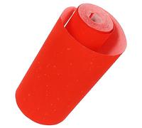 PHENOFICE 1roll Thick Red Xuan Paper for Couplets Unprinted Rice Paper for Calligraphy and Spring Festival Decor Wide Pulp Material