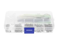 PHENOFICE 1set Portable Glasses Repair Kit with Screwdriver and Screw Set Eyeglass Frame Repair Tools for Tightening and Slip Grip Lightweight and Compact for Travel and Daily Random Color