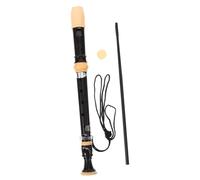 PHENOFICE 1set Soprano Recorder for Boy Girl Wind Instrument with Cleaning Rod and Case Beginner-friendly Music Practice Tool for Students and Young Musicians
