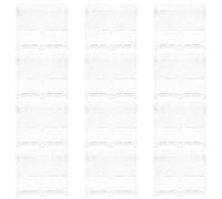 PHENOFICE 1set Transparent Candy Boxes for Weddings and Birthdays Miniature Vintage Favor Boxes for Bridal Shower Treats Versatile Party Candy Packaging Storage Cases 12pcs