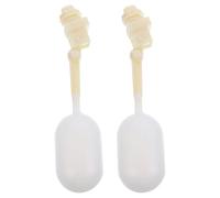 PHENOFICE 2 Pcs Plastic Water Float Valves: 3/4 inch Shut Off Float Ball Switch for Auto-Fill Water Stock Tank Bucket Livestock Pool Cattle Trough
