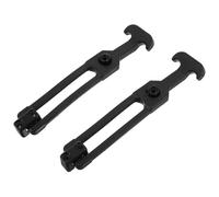 PHENOFICE 2 Pcs Rubber T-Handle Draw Latches Flexible and Elastic Toolbox Latches Lock for Toolboxes and Agricultural Machinery, Suitable for Indoor and Outdoor Use
