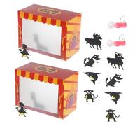 PHENOFICE 2 Set Interactive Shadow Puppet Storytelling Kits Shadow Puppet Creative Storytelling Kit