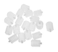 PHENOFICE 20pcs Dog Squeaker Inserts Fit Plastic Squeakers for DIY Pet Easy to Clean and Maintain for Repairing Squeaky Dog for Pet Owners