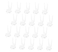 PHENOFICE 20pcs Parrot Food Forks for Vegetables and Fruits Skewers for Bird Cages Easy to Install Feeding Accessories for Parrots and Birds