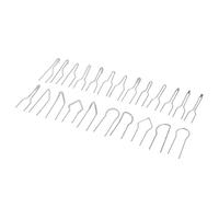 PHENOFICE 23pcs High Temperature Resistant Iron Wire Tips for Pyrography Replacement Supplies, Not Easily Bent Pyrography Wire Accessories Suitable for Wood Burning Crafts