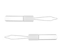 PHENOFICE 2pcs Acrylic Button Helper Tool for Elderly and Disabled, Easy to Use Dressing Aid with Quick Button Attachment, Suitable for Coats and Clothing Fasteners, Independent Living