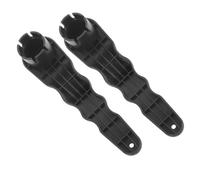 PHENOFICE 2pcs Inflatable Boat Air Valve Wrench 6 Groove Spanner, Portable Plastic Repair Tool for Paddle Board, Kayak and Canoe, for Water Sports and Outdoor Adventures