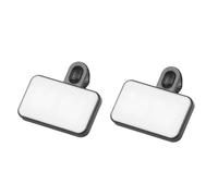 PHENOFICE 2pcs LED Camera Light Clip Brightness for Laptop Video Conference Photography Lighting Portable Use