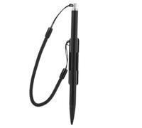 PHENOFICE 2pcs Metal Resistive Stylus Pen with Spring Tips and Lanyard, Touchscreen Stylus for Car Navigation and Tax Printer, Includes Black Clip and Anti-lost Strap, Suitable