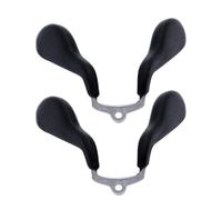 PHENOFICE 2pcs Silicone and Metal Eyeglass Nose Pads for Flat Optical Frames, Comfortable and Anti-slip Glasses Nose Cushion Replacement, Suitable for Spectacles with Screw Base