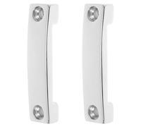 PHENOFICE 2pcs Stainless Steel Bimini Boat Top Pad Eye Kayak Deck Loops Tie Down Anchor Point Footman's Loop For Kayak Canoe Rigging