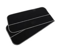 PHENOFICE 2pcs Storage Silverware Protector Bag Tarnish Protection Organizer Kitchen Utensil Holder Black