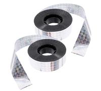 PHENOFICE 2Rolls Bird Scaring Reflective Tape Spiral Scare Tapes for Gardens Orchards and Balconies Double-sided Sunlight Reflective Bird Deterrent Device