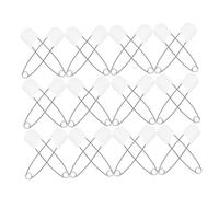 PHENOFICE 30 Pcs Baby Diaper Pins for Cloth Diapers Multi-use Portable Design Zinc Alloy Pp Material Safe and Reliable Baby Necessities for Parents