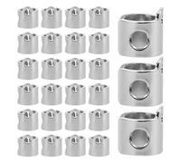 PHENOFICE 30pcs Metal Sewing Thread Guide for Sewing Machine Needle Bar Precise Guidance Accessory Improving Suitable