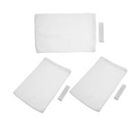 PHENOFICE 3pcs Dryer Lint Catcher Lint Trap Bag White Polyester Dust Filter with Detachable and Washable Design for Outdoor Dryer Vent Convenient Cleaning