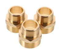 PHENOFICE 3pcs Garden Hose Connector: Pipe Fitting Connector - 3/4inch Garden Hose Adapter - for Outdoor Gardening Irrigation