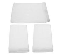 PHENOFICE 3pcs Outdoor Dryer Vent Lint Trap Bags, Reusable White Dust Filter Collection Bags for Dryer Vent Lint Prevention and Fire Hazard Protection