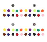 PHENOFICE 4 Sets Lightweight Alloy Aromatherapy Clips, Essential Oil Diffuser Covering Accessories with Beautiful and Elegant Design for Fresh Breathing Outdoors