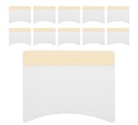 PHENOFICE 40Pcs Cotton Pads Eyelash Extension Patch Makeup Pads Cotton Rounds Lintfree Easy Removal for-The-Go Use and Travel Lash Extension Glue Remover