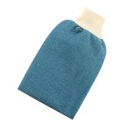 PHENOFICE 4pcs Double-sided Exfoliating Bath Towel Gloves Lightweight Artificial Fiber Bath Washcloths for Home Use and Travel, Remove Dead Skin Cells without Damaging Your Skin Random Color