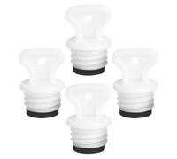 PHENOFICE 4pcs Hot Water Bottle Rubber Screw Plug Caps with Leakproof Seal, 21mm Inner Diameter, Portable and Effective Insulation Replacement Accessories for Office and Traveling Use