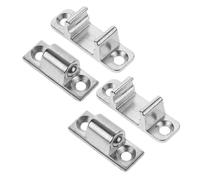 PHENOFICE 4pcs Metal Range Hood Glass Panel Fasteners Universal Kitchen Appliance Hardware Screw Parts for Range Hood Repair and Panel Mounting