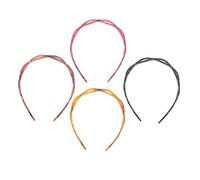 PHENOFICE 4pcs Simple Style Hollow Mesh Headbands for Face Washing, Stylish and Comfortable PC Hairbands Suitable for Daily Life and Parties