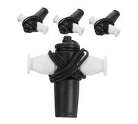 PHENOFICE 4pcs Tri-tone Plastic Samba Whistles for Coaches and Music Teachers, Percussion Whistle Set for Sports, Dance Practice and Educational Use
