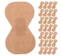 PHENOFICE 50pcs Breathable Fabric Bandages for Sensitive Skin, Waterproof and Stretchable Adhesive Dressings for Fingers and Toes, Sturdy Conforming Bandages for Home Use Protection