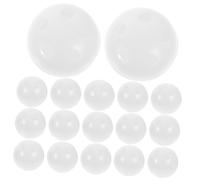 PHENOFICE 50pcs Replacement Squeakers Parts for Toys Rattle Balls Inserts Round Noise Maker Toys for Boys and Girls