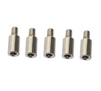 PHENOFICE 5pcs Scrapbook Album Extension Posts Extension Screws Bookbinding Extension Posts for Diy Tool