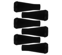 PHENOFICE 6pcs Soft Rubber Arrow Tips for Archery, Easy Replacement Arrowheads Suitable for Hunting Practice and Outdoor Archery Game Activities, Black Material for Safe Shooting Practice