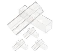 PHENOFICE 8 Pcs Plastic Cuvettes 4.5ml Capacity Appearance Simple to Use Standard Cuvettes for Laboratory Experiments and Accurate Measurements