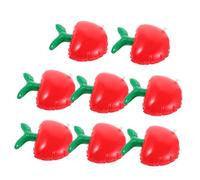 PHENOFICE 8pcs Classroom Decor Balloons Decorations Ornament Balloons Party Favors Party Decoration Red Pvc