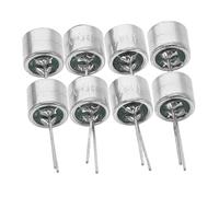 PHENOFICE 8pcs Electret Condenser Microphone High Sensitivity Pcb Pin Design for Audio Monitoring and Security Applications Durable Sound Detection for Homes and Offices