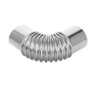 PHENOFICE 90degree Stainless Steel Pipe Insulation Mesh Elbow Bend for Chimney Liner Heat Shield for Portable Flue Pipe Extension