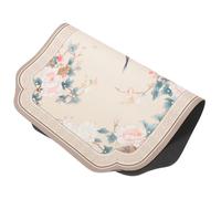 PHENOFICE Absorbent Bathroom Mat with Anti-skid Cloth Material Featuring Traditional Chinese Style, Elegant Floral Design, for Bathroom and Entrance Use, Soft Indoor Rug with Cultural
